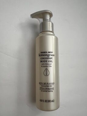 Trader Joe's Lemongrass Coconut Body Oil - Cream